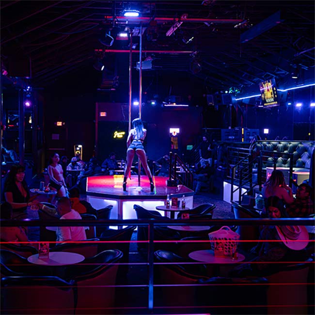 Jaguars strip club Odessa club stage
